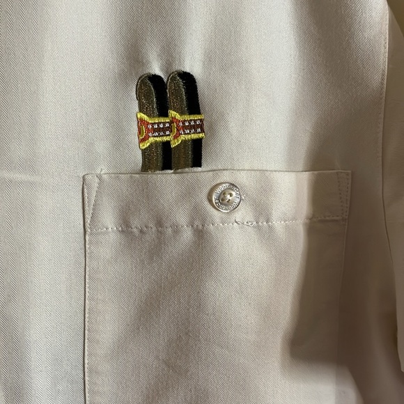 Limited edition cigar smokers casual shirt. B7 - Picture 2 of 5